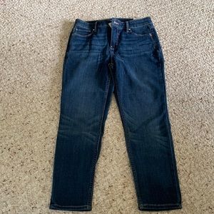 High rise skinny crop jeans NWT